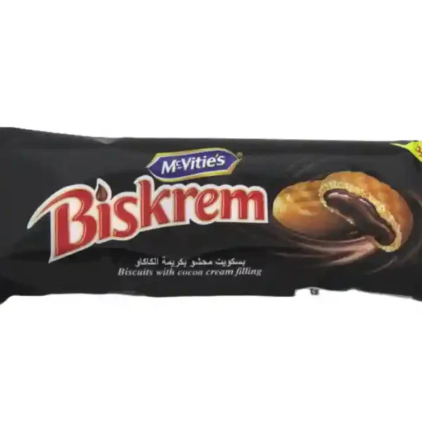 Biscuit cream filled with cocoa cream from McVities