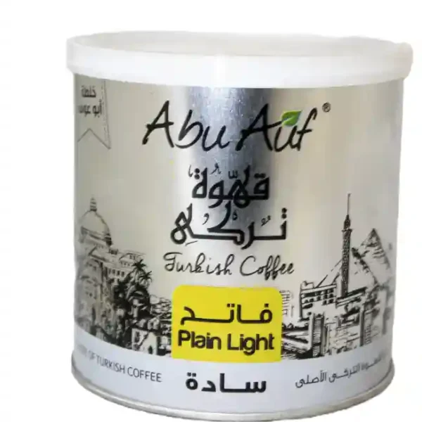 Plain Turkish Coffee Light Roast from Abu Auf