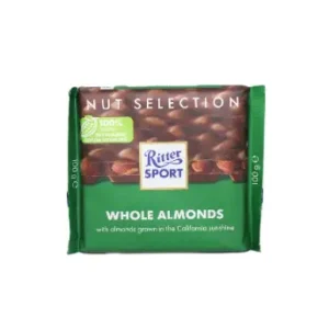 Ritter Sport Nut Selection Chocolate Slab with Whole Almonds 100 gr