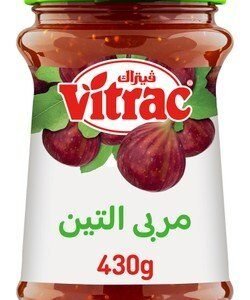 Vitrac Fig Jam - preservatives free  artificial flavors free  artificial colors free 230 gr