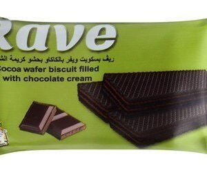 Rave Cocoa Wafer Biscuits Filled with Chocolate Cream 4 per pack