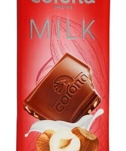 Corona Milk Chocolate Bar with Hazelnut - preservatives free  trans fat free  palm oil free 1 pcs