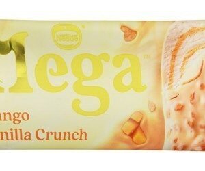 Mega Mango & Vanilla Crunch Ice Cream Stick 85 ml