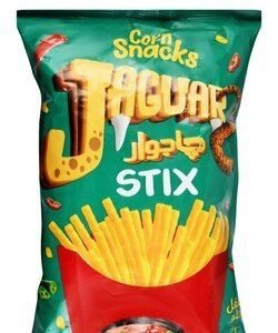 Jaguar Stix Sweet Chili Corn Snacks 75 gr