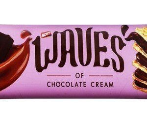 Novy Waves Milk Chocolate Coated Wafer Filled with Chocolate Cream 1 pcs