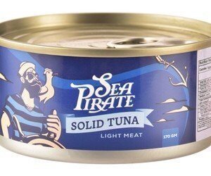 Sea Pirate Light Solid Tuna in Vegetable Oil 170 gr