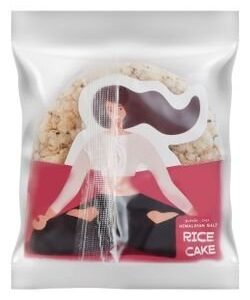 Healthy Mill Oven Baked Rice Cakes with Quinoa  Chia Seeds & Himalayan Salt - vegan  gluten free 3 per pack