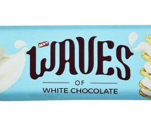 Novy Waves White Chocolate Coated Wafer Filled with Vanilla Cream 1 pcs
