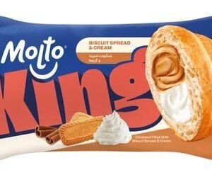 Molto King Biscuit Filled with Spread & Cream 120 gr