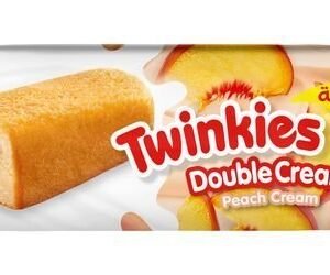 Twinkies Super Golden Sponge Cake Filled with Double Peach Cream 50 gr