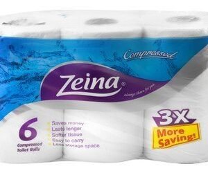 Zeina Soft Toilet Rolls 6 per pack