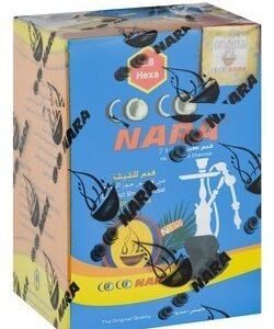 Nara Coconut Shisha Charcoal - sulfur free 40 per pack