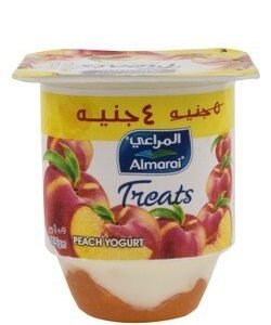 Almarai Treats Peach Yogurt (-1 EGP) 105 gr