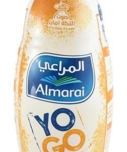 Almarai Yo Go Mango Yogurt Drink with Fruit Pieces 425 gr