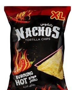 Nachos XL Burning Hot Tortilla Chips - preservatives free 58 gr