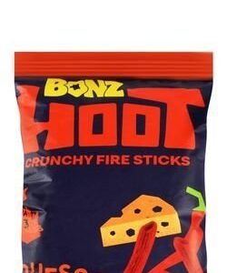 Bonz Hoots Queso Cheese Fire Sticks - preservatives free 44 gr