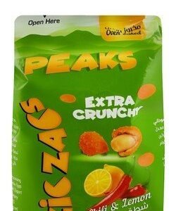 Peaks Zig Zacks Crunchy Coated Peanuts Chili & Lemon Flavor 40 gr