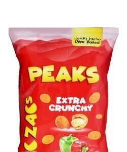 Peaks Zig Zags Crunchy Coated Peanuts Paprika Flavor 21 gr