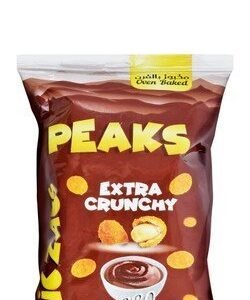Peaks Zig Zags Crunchy Coated Peanuts BBQ Flavor 21 gr