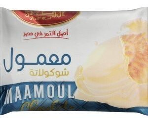 Al Tahhan White Chocolate Coated Maamoul Filled with Dates - GMO free  preservatives free  chemical free 1 pcs
