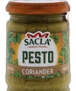 Sacla Coriander Pesto Sauce 190 gr