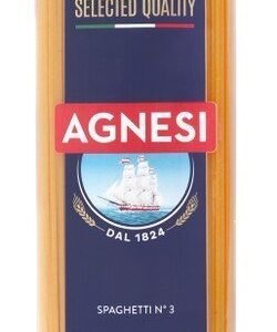 Agnesi Durum Wheat Semolina Spaghetti No.3 500 gr