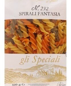 Granoro Spirali Fantasia Fusilli Pasta No.232 500 gr
