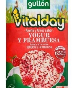 Gullon Vitalday Rice & Oat Cakes Yogurt & Raspberry Flavor - gluten free 4 x 28.2 gr