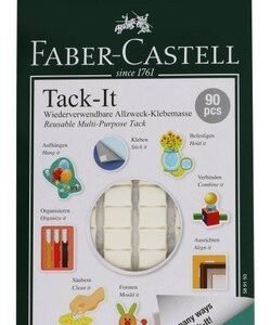 Faber-Castell Tack-It White Reusable Adhesive Tacks 90 per pack