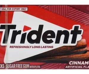 Trident Gums Cinnamon Flavor with Xylitol - sugar free 14 per pack