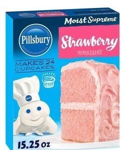 Pillsbury Moist Supreme Strawberry Cake Mix