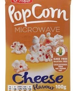 Pitso Microwave Popcorn Cheese Flavor - GMO free  gluten free  cholesterol free 100 gr