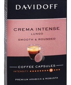 Davidoff Crema Intense Lungo Coffee Capsules - Intensity 9 10 coffee capsules