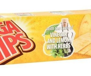 Mega Chips Vinegar & Lemon Potato Chips with Herbs 50 gr