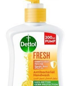 Dettol Fresh Antibacterial Liquid Hand Wash Citrus & Orange Blossom Scent 200 ml