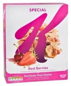 Kellogg s Special K Red Berries Multigrain Cereal Flakes - artificial colors free  artificial flavors free  preservatives free