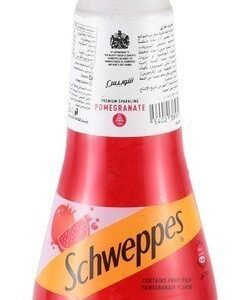 Schweppes Sparkling Carbonated Drink Pomegranate Flavor with Pulp 250 ml