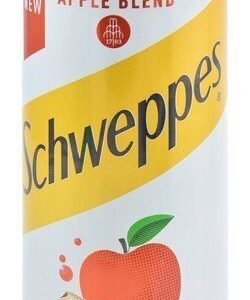 Schweppes Sparkling Carbonated Drink Apple Blend Flavor 300 ml
