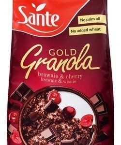Sante Gold Brownie & Cherry Granola - palm oil free  no added wheat 300 gr