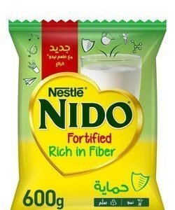 Nido Fortified Rich in Fiber Full Cream Milk Powder 600 gr