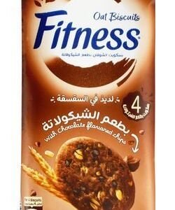 Nestle Fitness Wholegrain Oat Biscuits with Chocolate Chips with Chocolate Chips - added preservatives free  artificial colors free