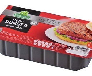 Halwani Bros Frozen Beef Burger (8 Pieces) 400 gr