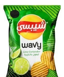 Chipsy Wavy Lime & Coriander Potato Chips 47 gr