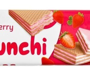 Munchi Wafers Filled with Strawberry Cream 4 per pack
