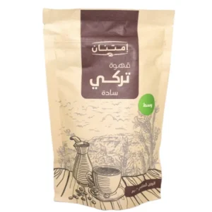 Imtenan Plain Turkish Ground Coffee Medium Roast 200 gr