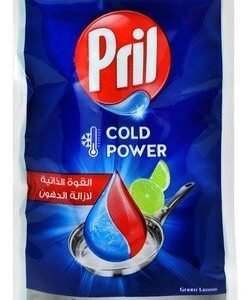 Pril Cold Power Dishwashing Liquid Green Lemon Scent 90 ml