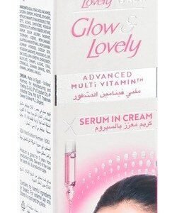 Glow & Lovely Advanced Multivitamin Face Serum In Cream - bleach free  harmful ingredients free 40 gr