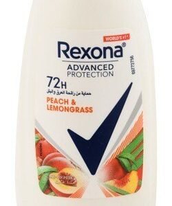 Rexona Advanced Protection 72H Antiperspirant Roll-On Deodorant Peach & Lemongrass Scent for Women - alcohol free 50 ml