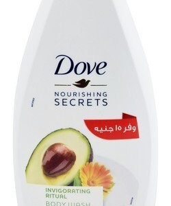 Dove Nourishing Secrets Invigorating Ritual Body Wash with Avocado Oil & Calendula Extract (-15 EGP) - SLES free  sulfate free 500 ml