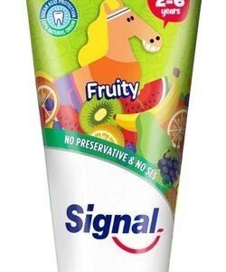 Signal Toothpaste Fruity Flavor for Kids (2-6 Years) - SLS free  preservatives free 50 ml